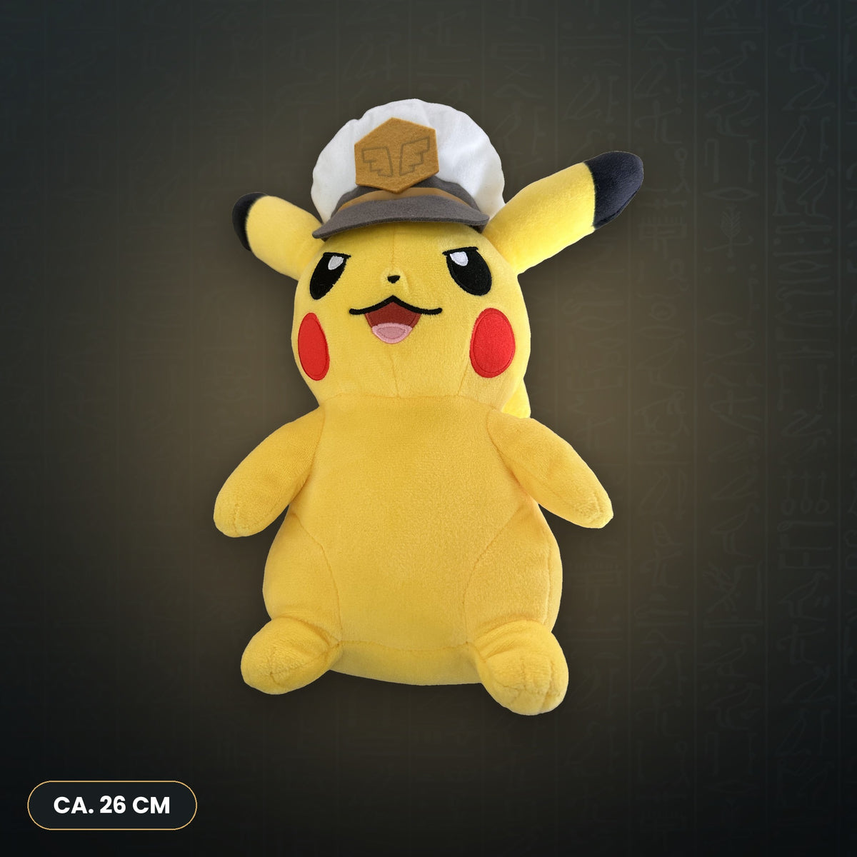 Pikachu mit weisser Muetze Pokemon Pluesch - Jungcards