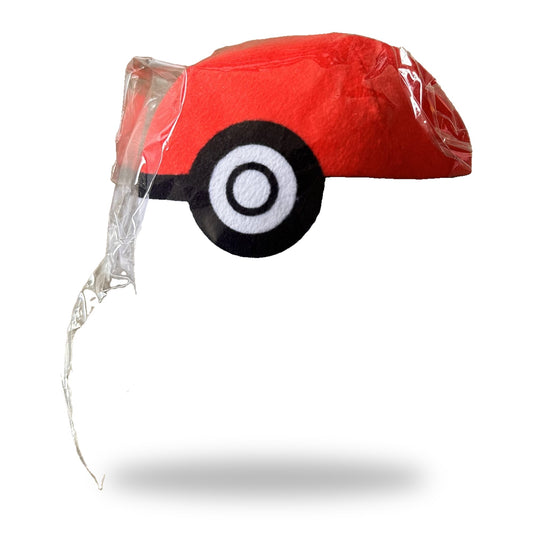 Pokeball Pokemon Pluesch Sammelfigur weisser Hintergrund