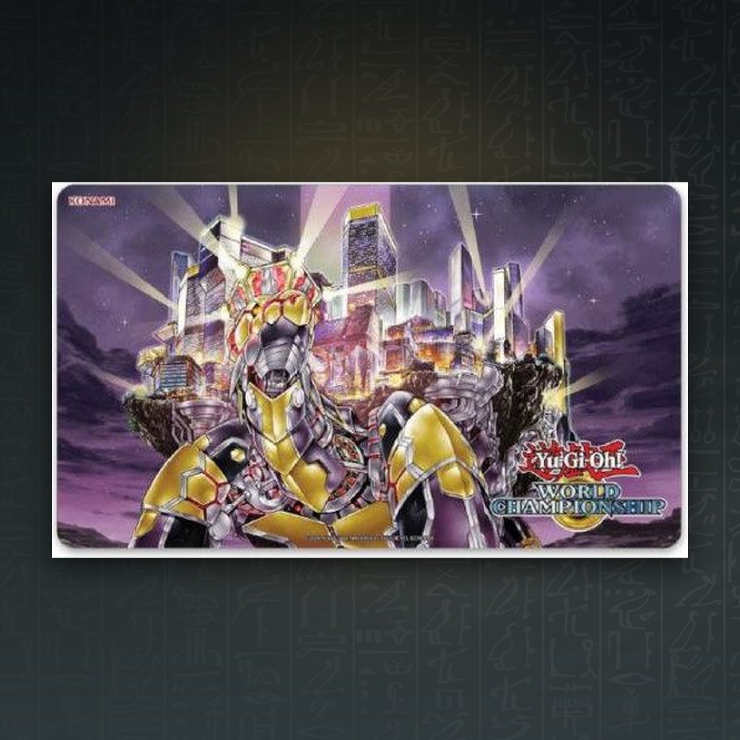 Yu-Gi-Oh! The Eternal Golden City Game Mat – WCS 2013