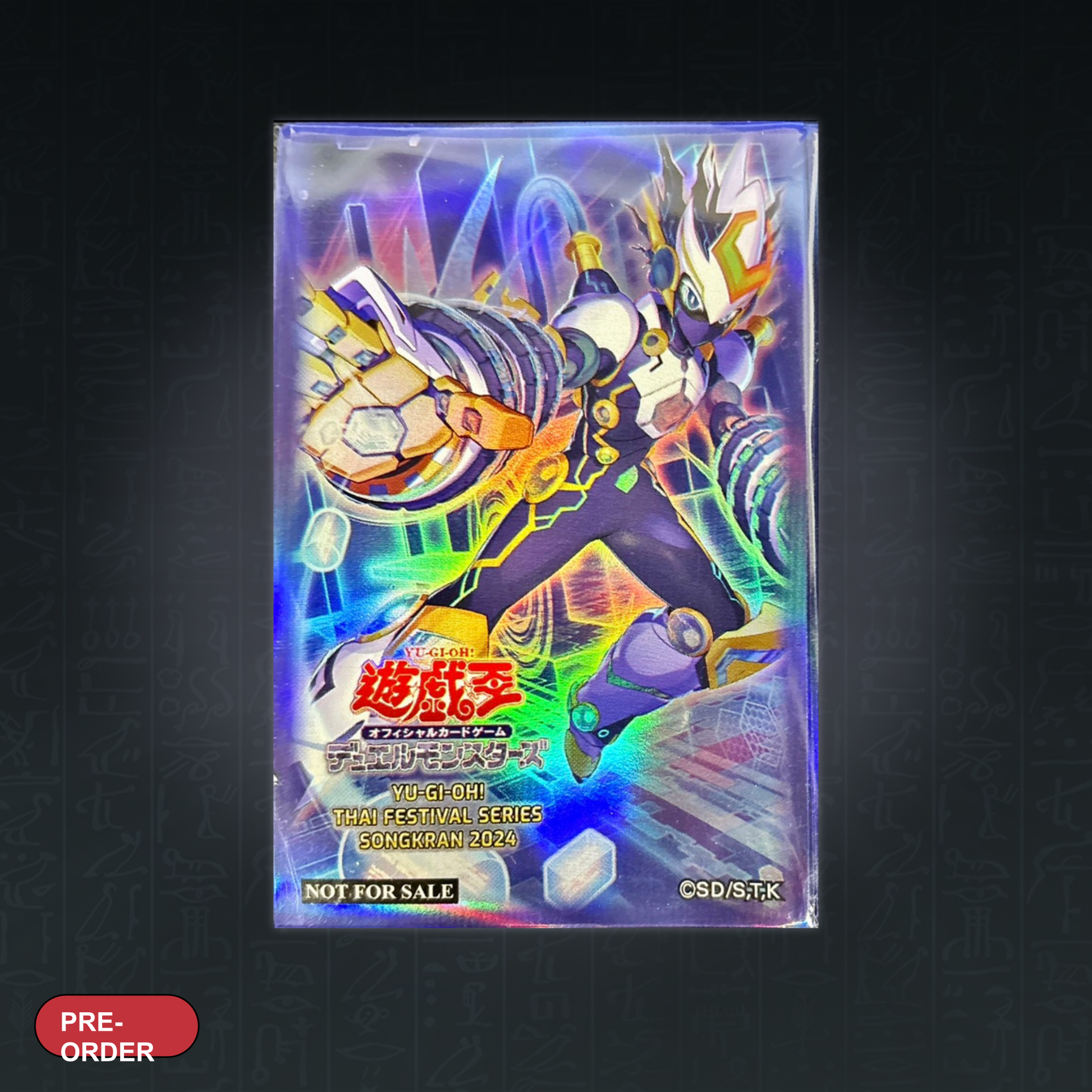 Yu-Gi-Oh! OCG - Enigmaster Packbit Card Sleeves (Thai Festival Songkran 2024) (70pcs) (Preorder)