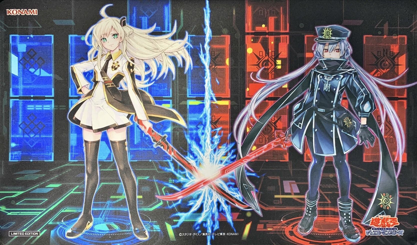 Yu-Gi-Oh! OCG - Sky Striker Raye &amp; Roze Playmat