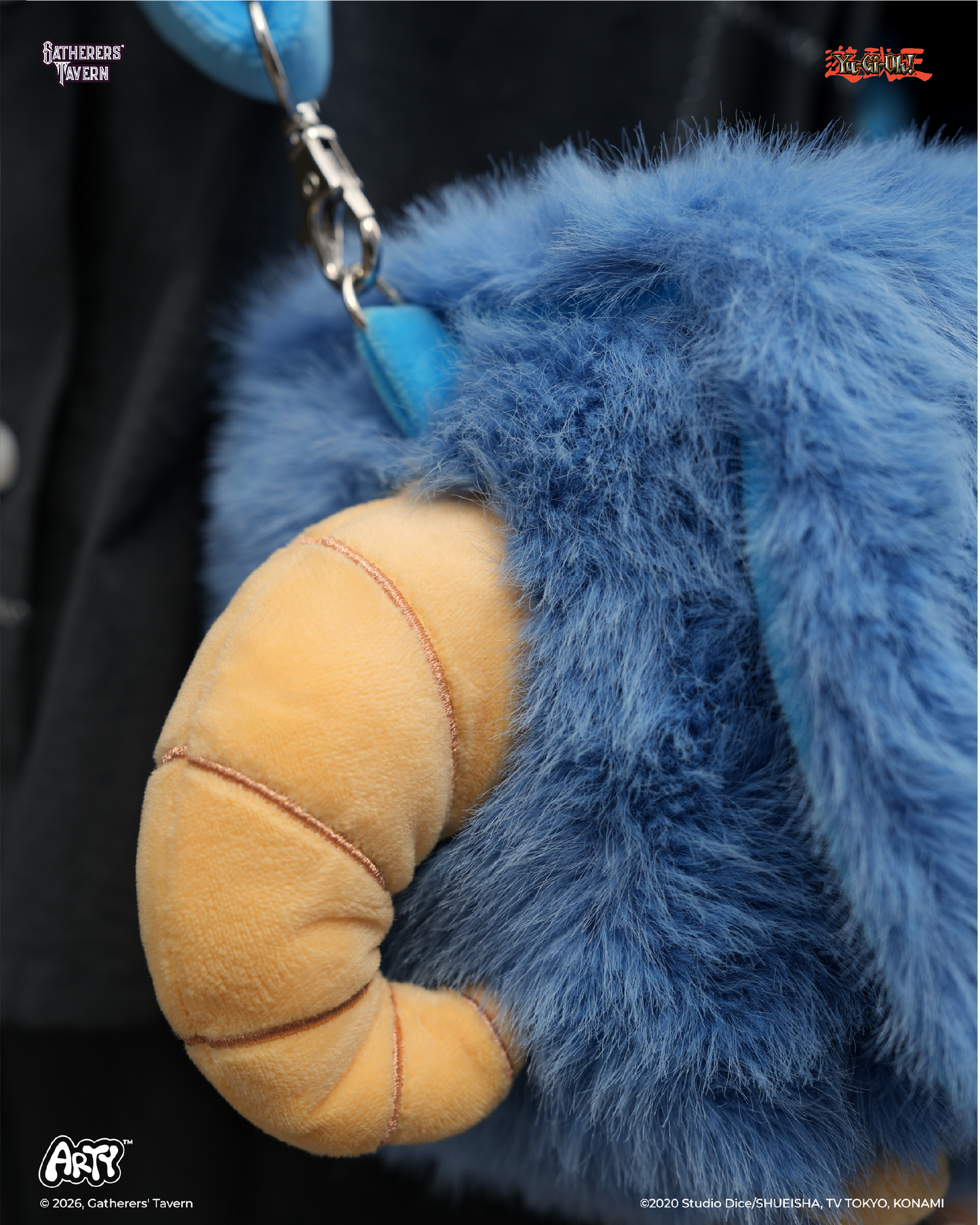 Scapegoat ARTY Bag Blau – Rückansicht mit Gurt