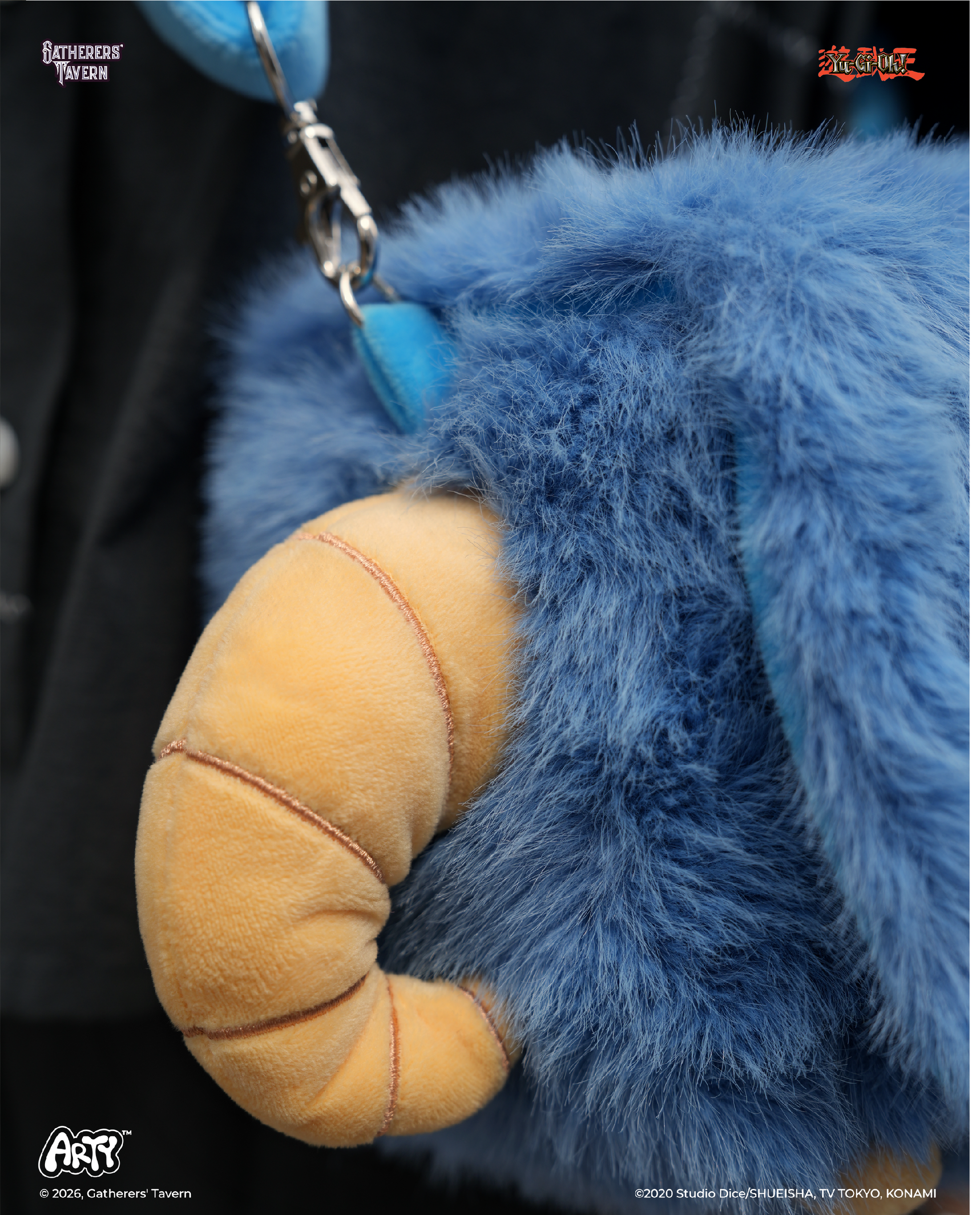 Scapegoat ARTY Bag Blau – Rückansicht mit Gurt
