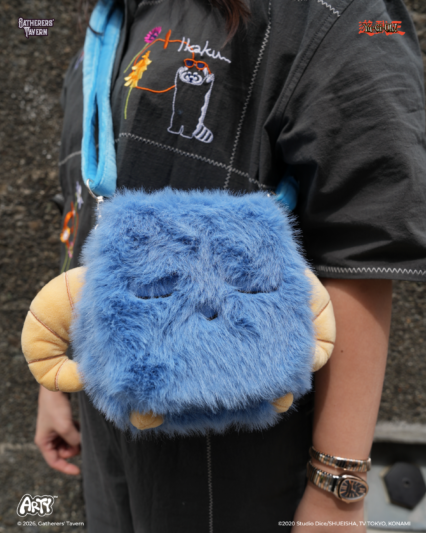 Scapegoat ARTY Bag Blau – Vorderansicht