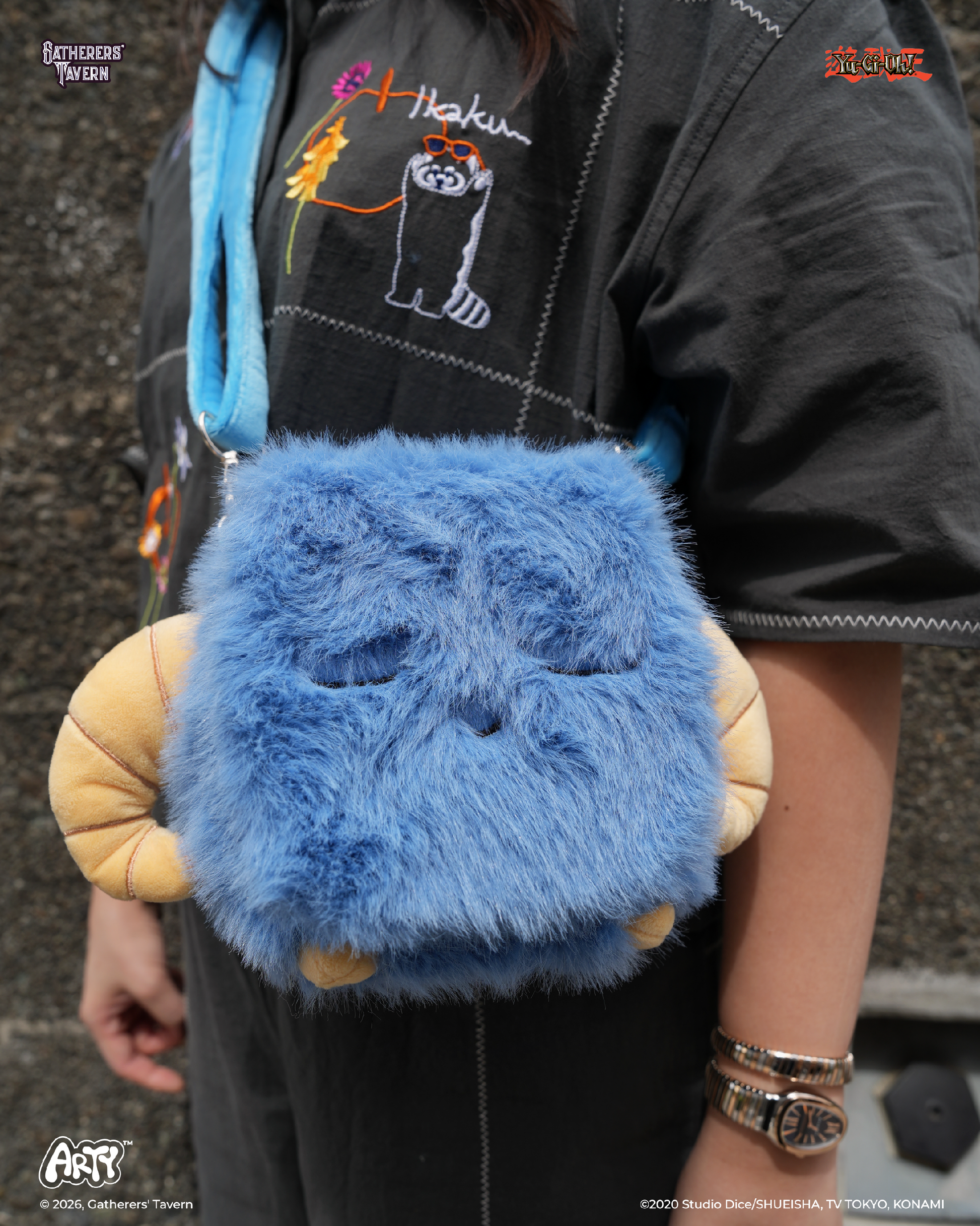 Scapegoat ARTY Bag Blau – Vorderansicht