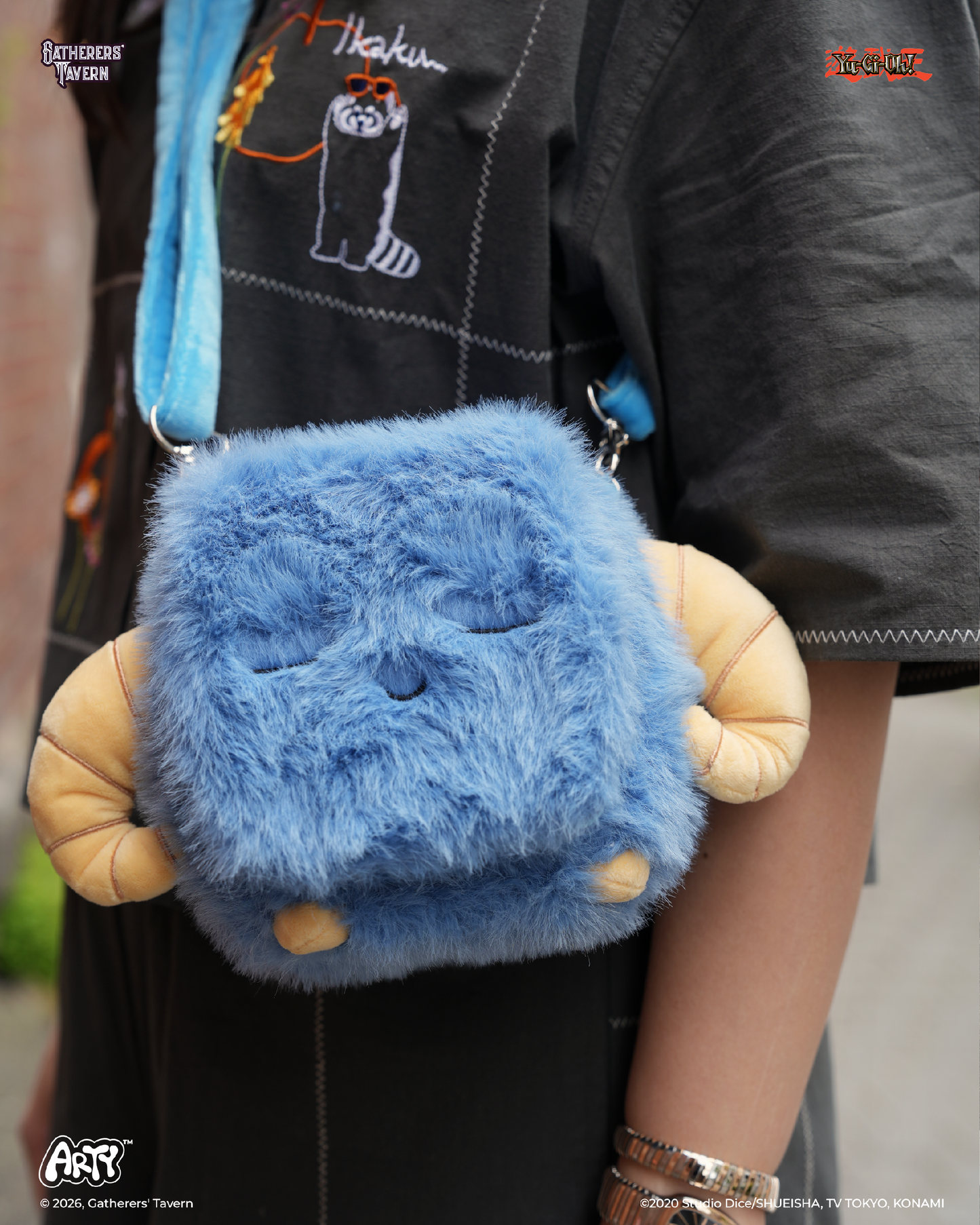 Scapegoat ARTY Bag Blau – getragen, Crossbody