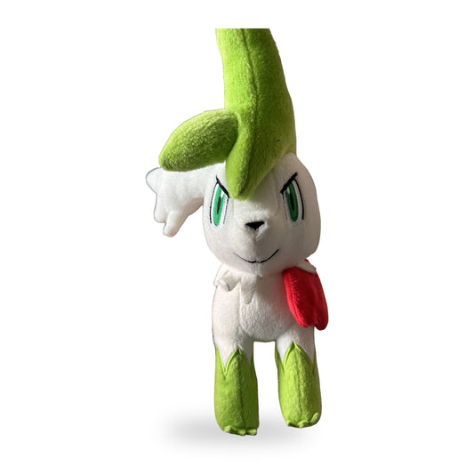 Shaymin Pokemon Pluesch Sammelfigur weisser Hintergrund
