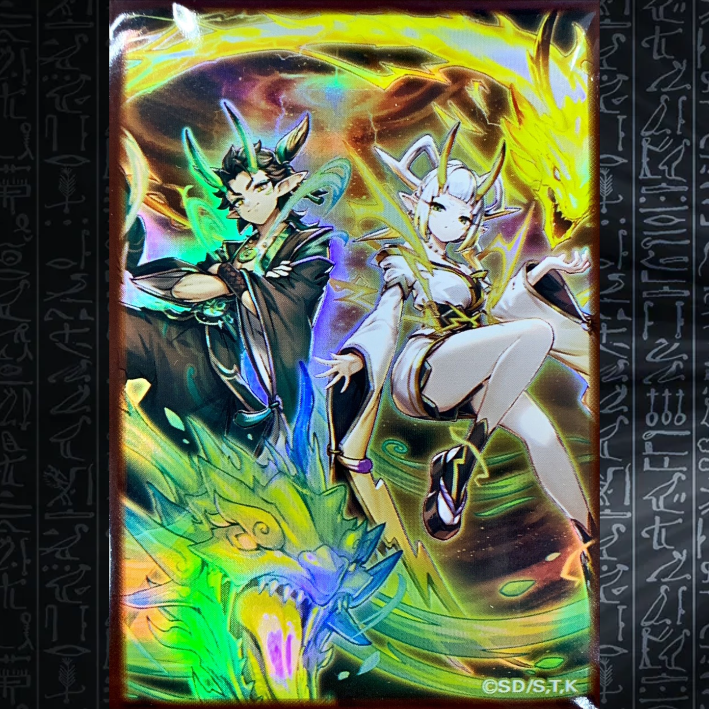 Yu-Gi-Oh! OCG - Shiina, Zwillingsstürme des himmlischen Donners Hüllen (100)