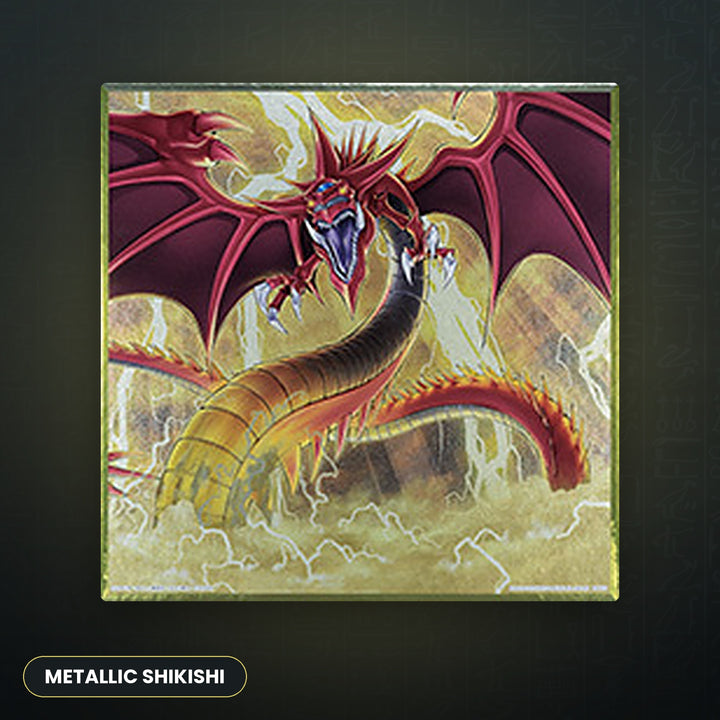 Metallic Shikishi Slifer the Sky Dragon - Ichiban Kuji Yu-Gi-Oh! vol.4 | Jungcards