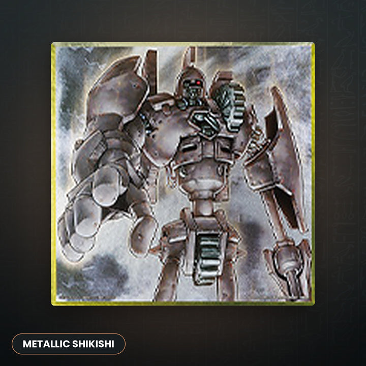 Metallic Shikishi Ancient Gear Golem - Ichiban Kuji Yu-Gi-Oh! vol.3 | Jungcards