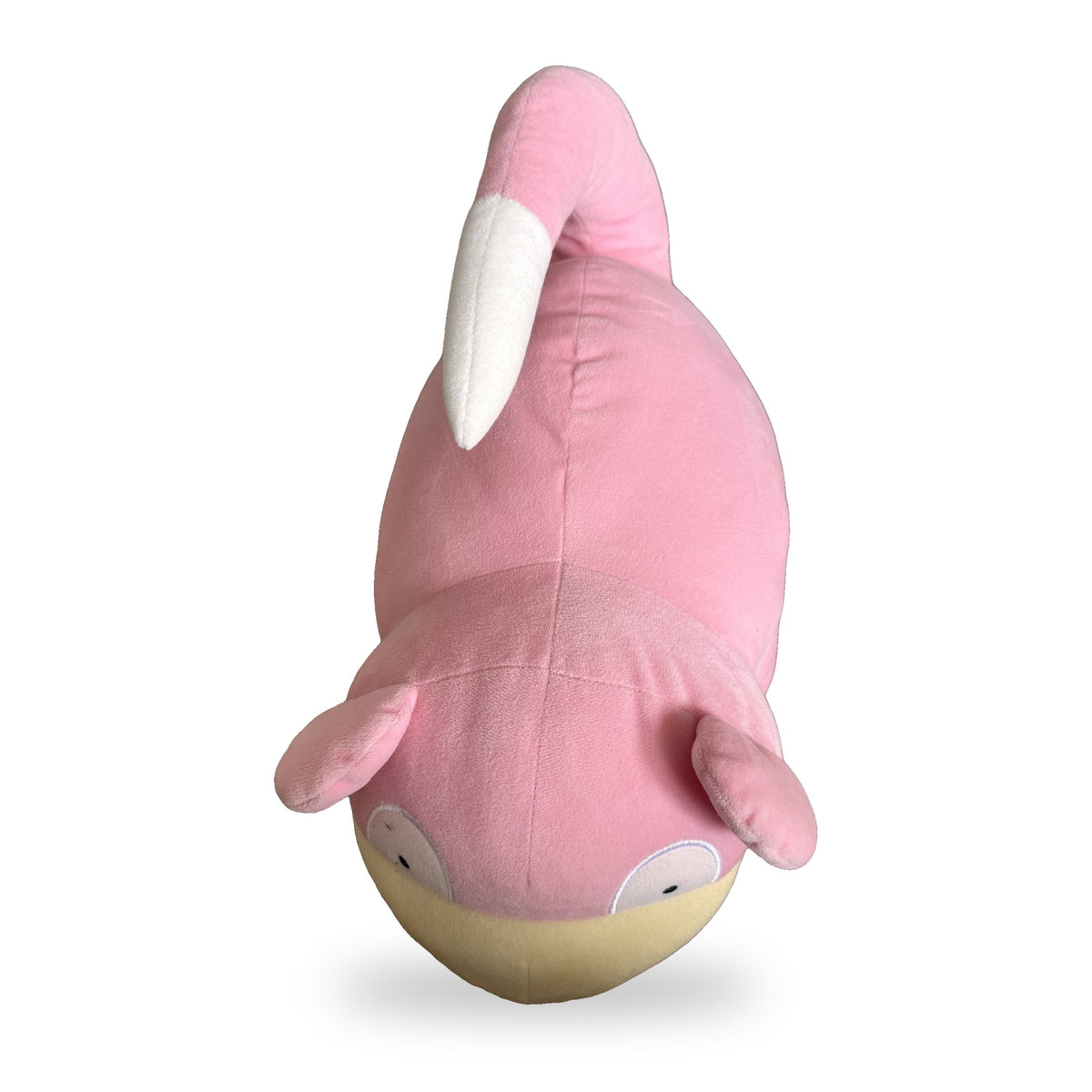 Slowpoke Pokemon Pluesch Sammelfigur weisser Hintergrund