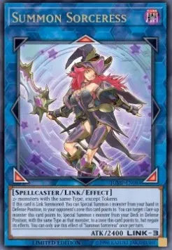 Summon Sorceress JUMP-084 Ultra Rare – Englisch, NM