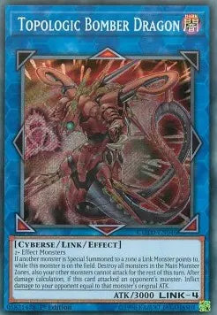 Topologic Bomber Dragon COTD-046 Secret Rare – Englisch, NM, American version, 1. Auflage
