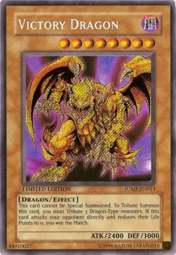 Victory Dragon JUMP-011 Secret Rare – Englisch, GD
