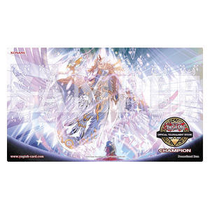 Yu-Gi-Oh! TCG - OTS 2024 Champion "Saffira, Divine Dragon of the Voiceless Voice" Spielmatte (OVP)