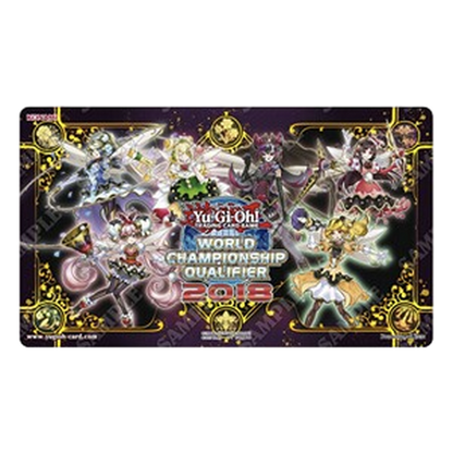 Yu-Gi-Oh! TCG WCQ 2018 Top Cut Trickstar Playmat (Used)