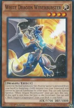 White Dragon Wyverburster SR02-016 Common – Japanisch, EX