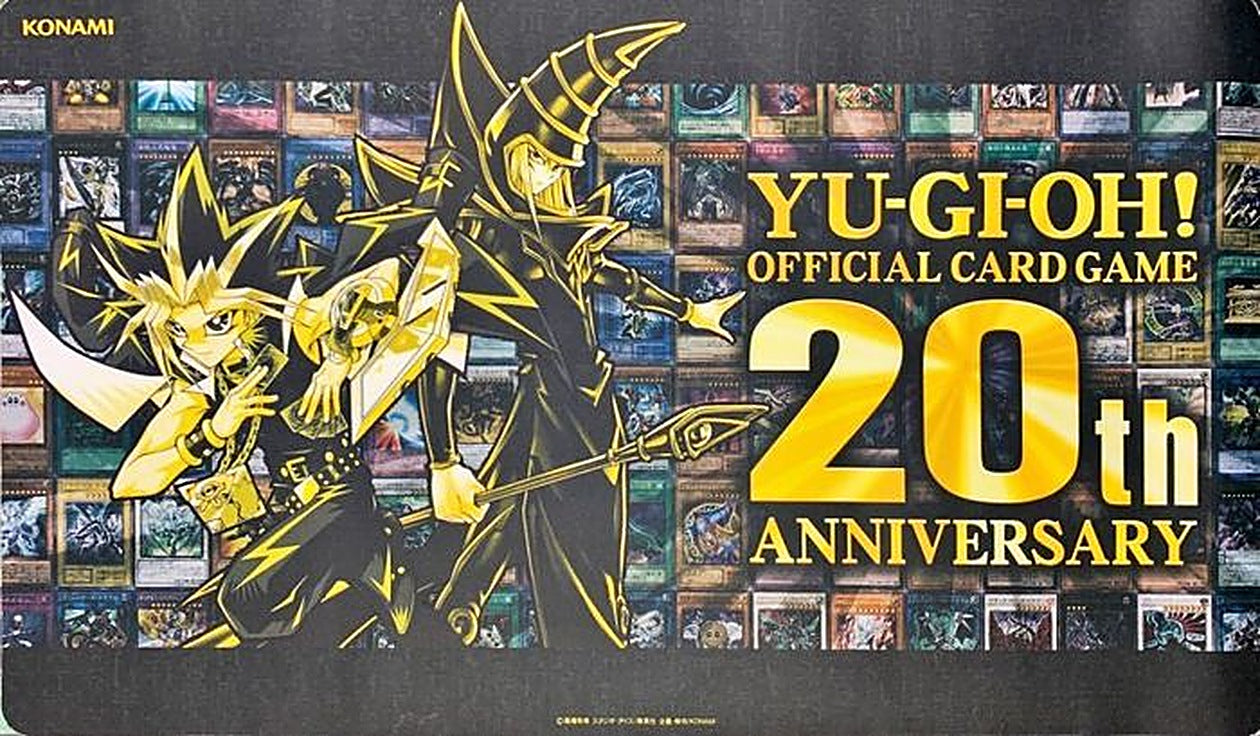 Yami Yugi & Dark Magician Playmat 20th Anniversary Set