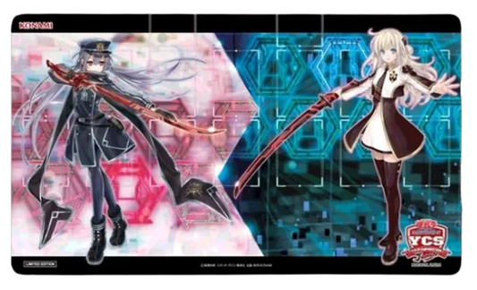 Yu-Gi-Oh! OCG YCSJ Nagoya 2020 Sky Striker Raye & Roze Playmat (Used)