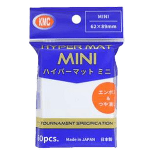Yu-Gi-Oh! OCG - 60 KMC Mini Hyper mat Sleeves (White) Hüllen / Sleeves - Japanese Size