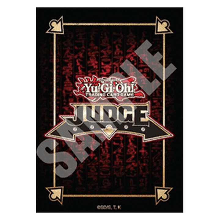 Yu-Gi-Oh! OCG - 80 Red Hieroglyph 2026 Judge Sleeves Hüllen / Sleeves (80) - Japanese Size