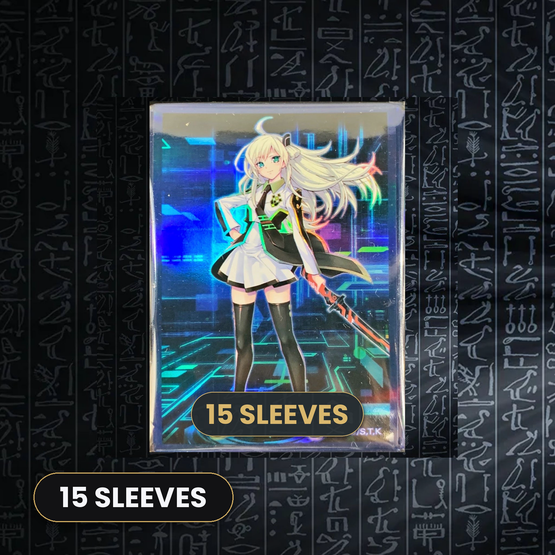 Yu-Gi-Oh! - Sky Striker Ace Raye Hüllen / Sleeves (15) - Japanese Size — Gebraucht