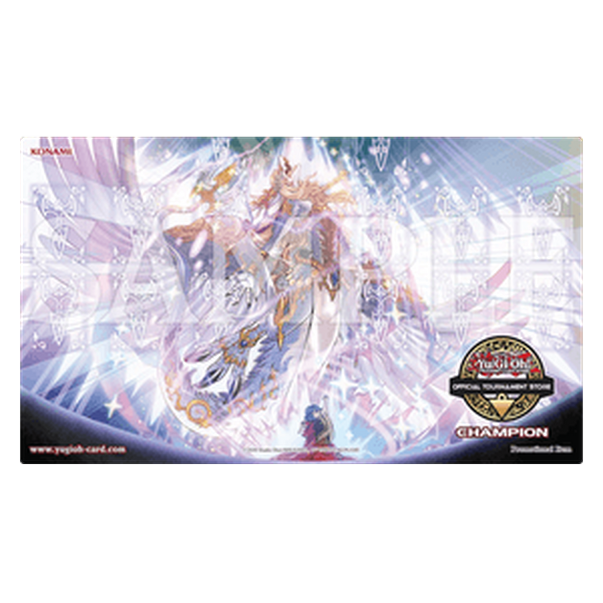 Yu-Gi-Oh! TCG – OTS 2024 Champion "Saffira, Divine Dragon of the Voiceless Voice" Playmat