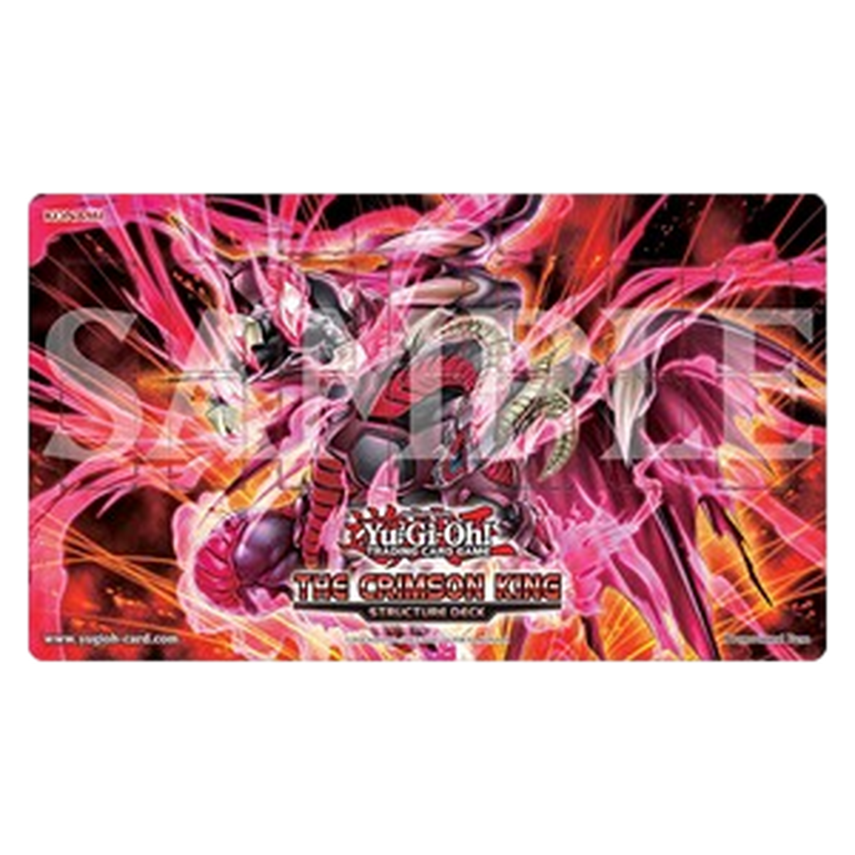 Yu-Gi-Oh! TCG – Structure Deck: The Crimson King Release Event Playmat (Used)