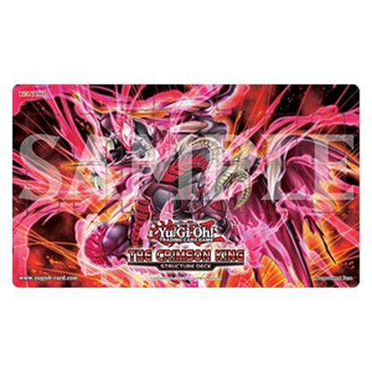 Yu-Gi-Oh! TCG – Structure Deck: The Crimson King Release Event Playmat (Used)