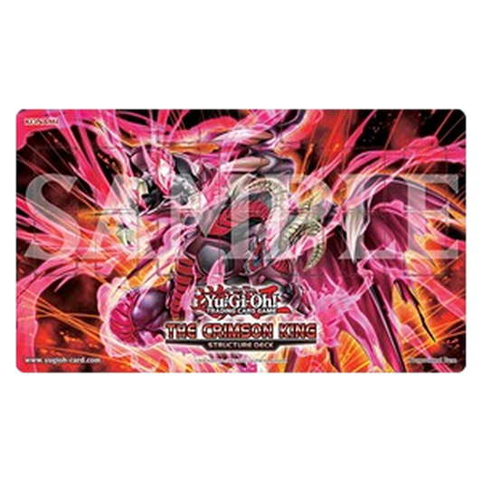 Yu-Gi-Oh! TCG – Structure Deck: The Crimson King Release Event Playmat (Used)