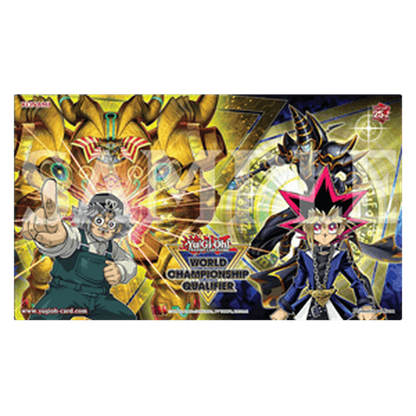 Yu-Gi-Oh! TCG Win-A-Mat WCQ 2024 Solomon & Yugi Playmat